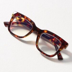 Anthropologie Chunky Cat-Eye Readers. NWT
